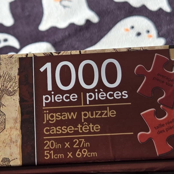 Harry Potter Marauders Map 1000 piece puzzle 2 for 20 - Picture 5 of 6